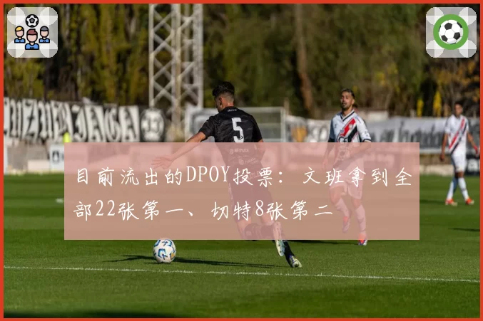 目前流出的DPOY投票：文班拿到全部22张第一、切特8张第二